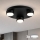 Brilagi - LED-Deckenleuchte MONO 3xGX53/12W/230V Ø 30 cm schwarz