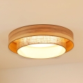 Brilagi - LED-Deckenleuchte MONTANA BOHO LED/26W/230V d 60 cm braun