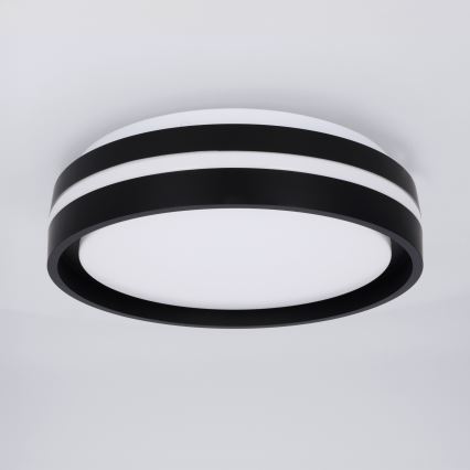 Brilagi - LED-Deckenleuchte NAOMI LED/24W/230V Ø 28,5 cm schwarz