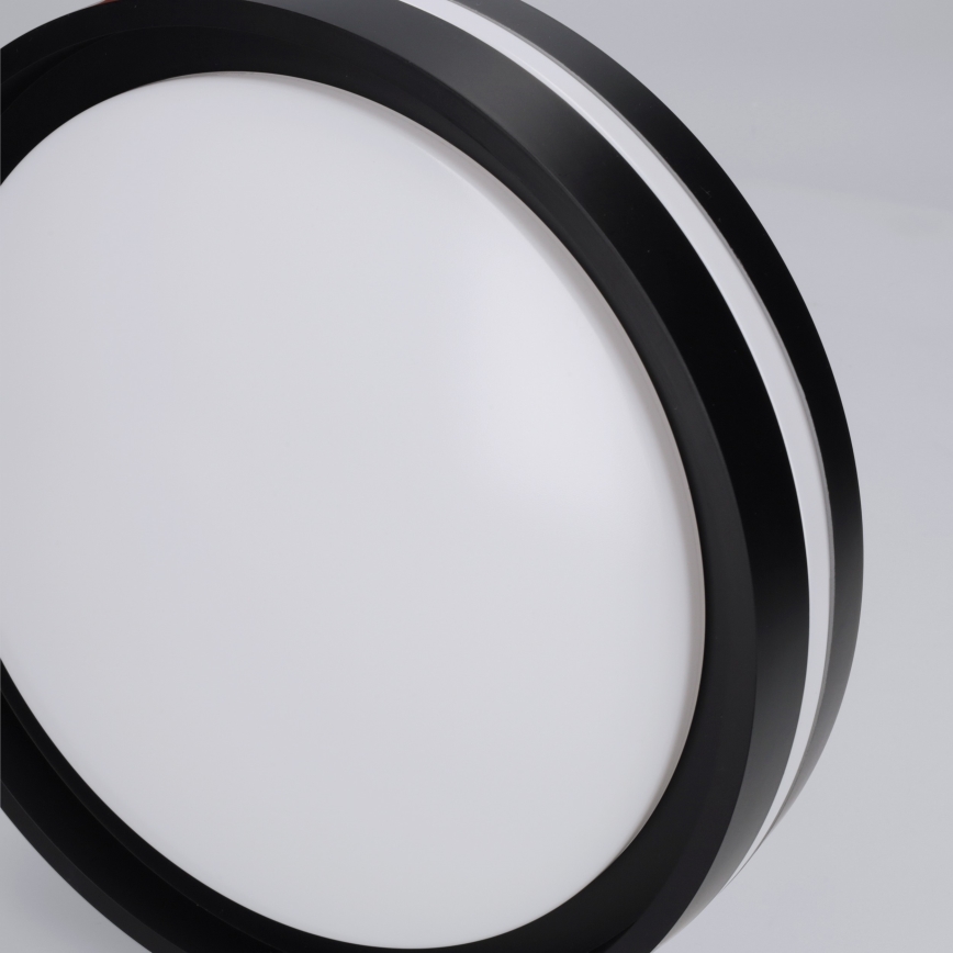 Brilagi - LED-Deckenleuchte NAOMI LED/24W/230V Ø 28,5 cm schwarz