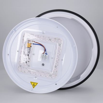 Brilagi - LED-Deckenleuchte NAOMI LED/24W/230V Ø 28,5 cm schwarz