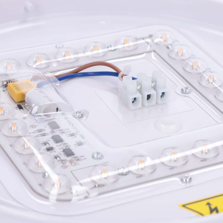 BRILAGI - LED Deckenleuchte PILANA LED/24W/230V Eiche/Gold Ø 30 cm