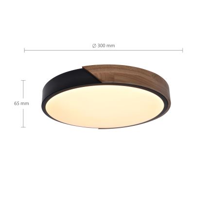 Brilagi - LED-Deckenleuchte PILANA LED/24W/230V Eiche
