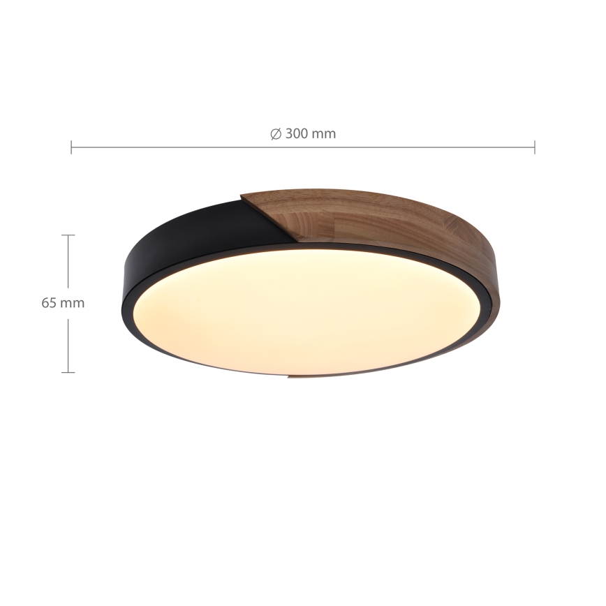 Brilagi - LED-Deckenleuchte PILANA LED/24W/230V Eiche