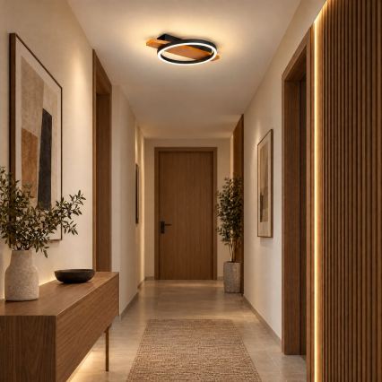 BRILAGI - LED Deckenleuchte PLANK LED/16W/230V 4000K 30x40 cm Holz