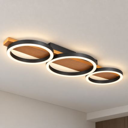 BRILAGI - LED-Deckenleuchte PLANK LED/28W/230V 4000K 25x70 cm Holz