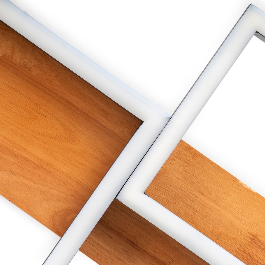 BRILAGI - LED-Deckenleuchte PLANK LED/30W/230V 4000K 34,5x65 cm Holz