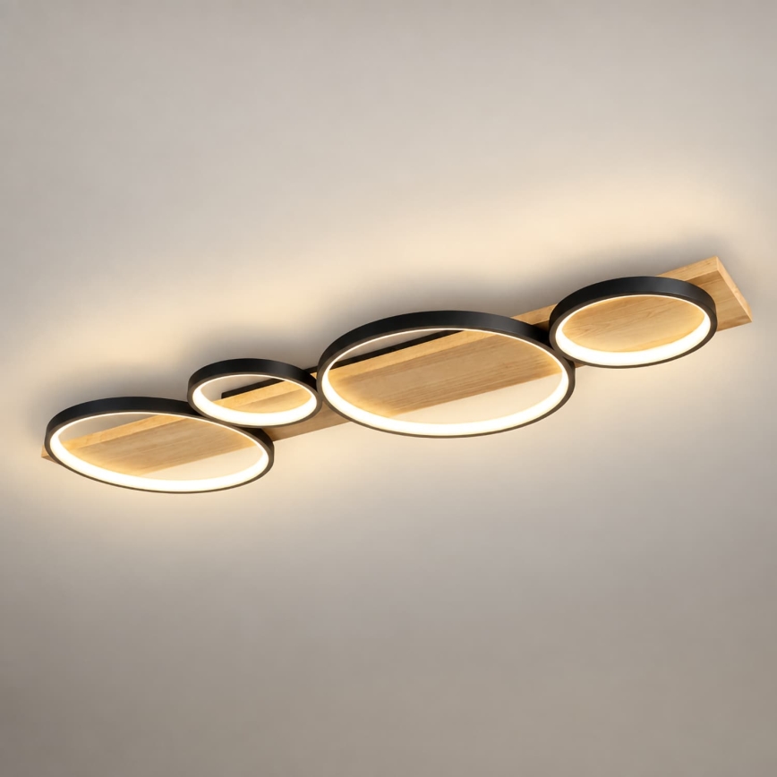 BRILAGI - LED-Deckenleuchte PLANK LED/38W/230V 4000K 40x120 cm Holz