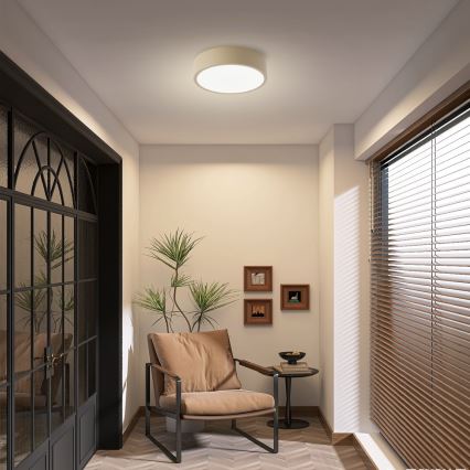 Brilagi - LED-Deckenleuchte POOL LED/18W/230V 3000/4000/6000K Ø 20 cm beige