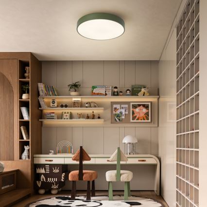 Brilagi - LED-Deckenleuchte POOL LED/36W/230V 3000/4000/6000K Ø 30 cm grün