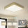 Brilagi - LED Deckenleuchte POOL LED/36W/230V 3000/4000/6000K 40x40 cm goldfarben
