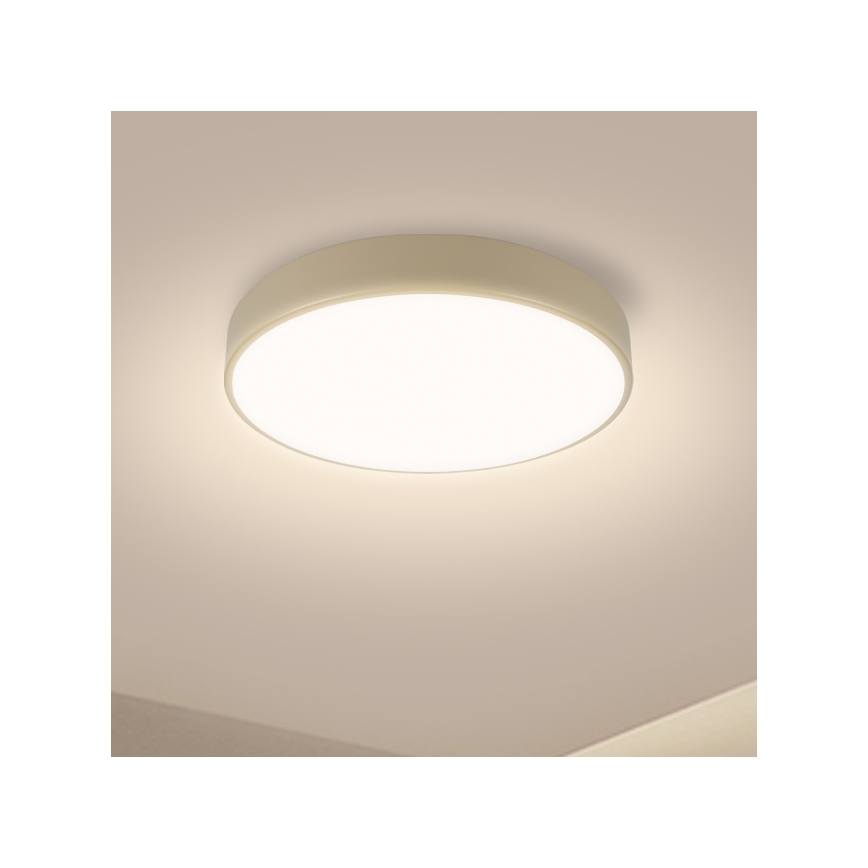 Brilagi - LED-Deckenleuchte POOL LED/36W/230V 3000/4000/6000K Ø 30 cm beige