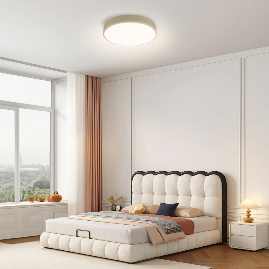 Brilagi - LED-Deckenleuchte POOL LED/36W/230V 3000/4000/6000K Ø 30 cm beige