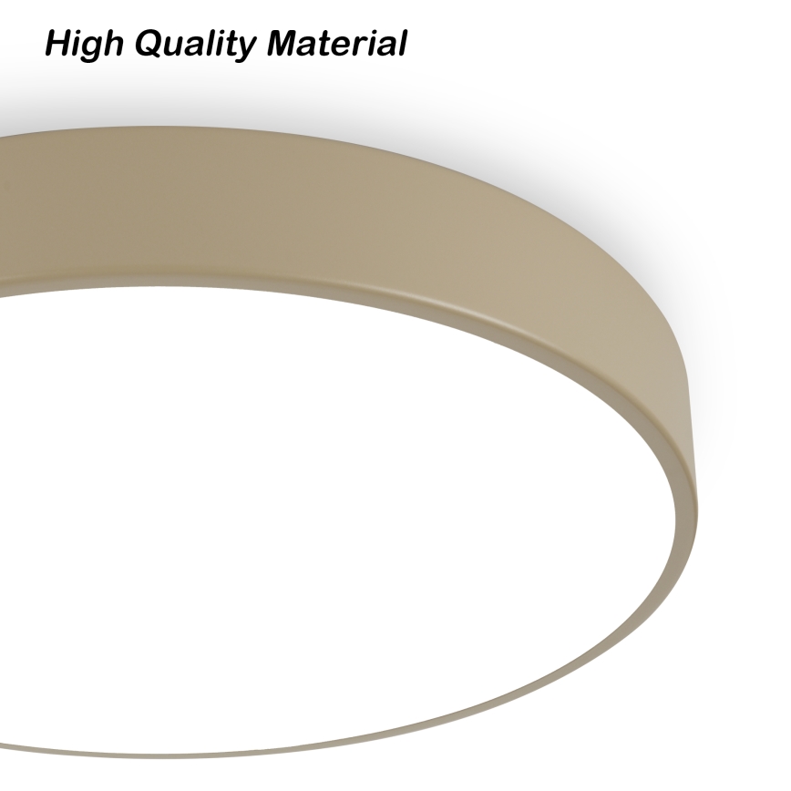 Brilagi - LED-Deckenleuchte POOL LED/36W/230V 3000/4000/6000K Ø 30 cm beige