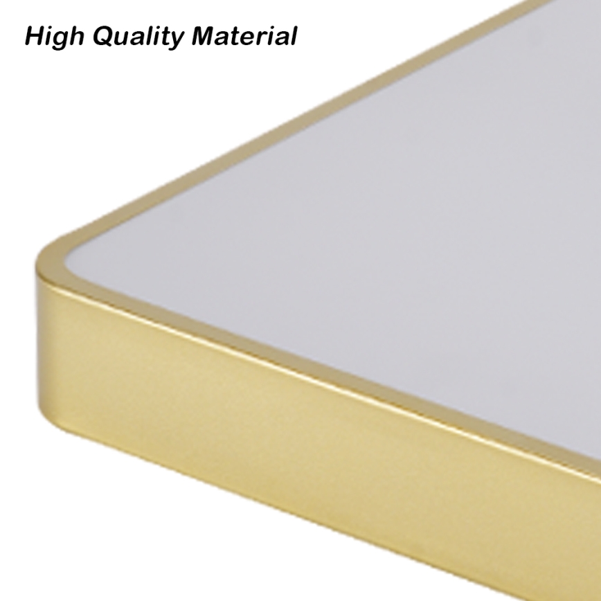 Brilagi - LED Deckenleuchte POOL LED/36W/230V 3000/4500/6000K 40x40 cm goldfarben