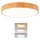 Brilagi - LED-Deckenleuchte POOL LED/48 W/230 V 3000/4000/6000 K Ø 40 cm Holzdekor