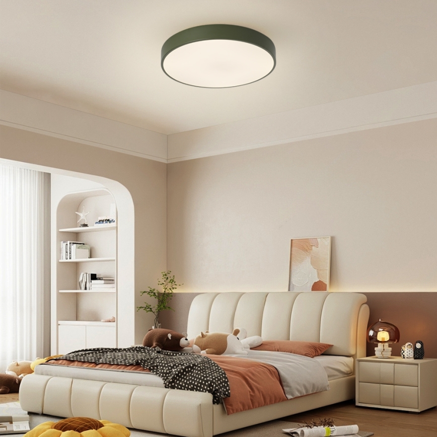 Brilagi - LED-Deckenleuchte POOL LED/48W/230V 3000/4000/6000K Ø 40 cm grün