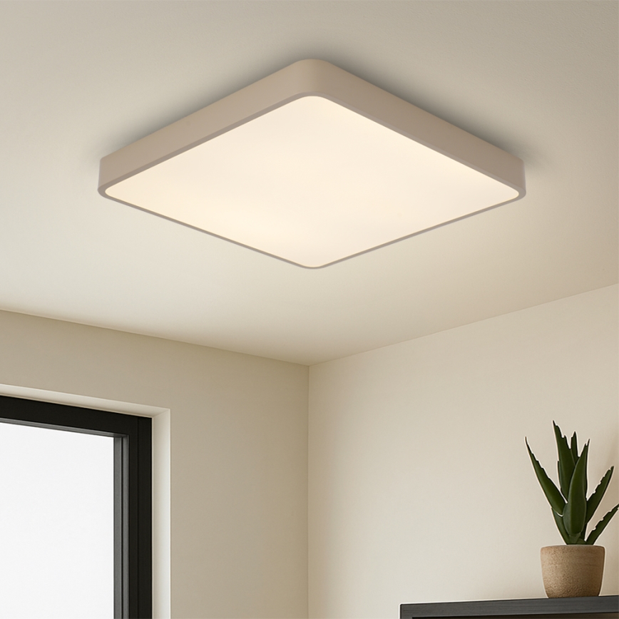 Brilagi - LED-Deckenleuchte POOL LED/48W/230V 3000/4000/6000K 50x50 cm beige