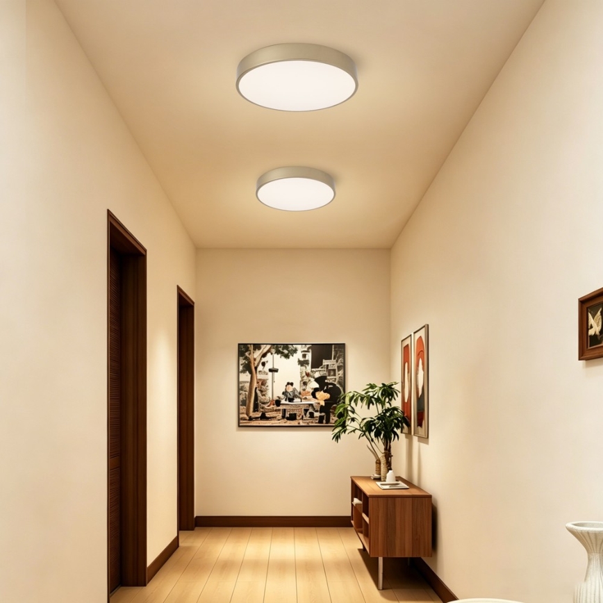 BRILAGI - LED-Deckenleuchte POOL LED/48W/230V 3000/4000/6000K, Durchmesser 40 cm, goldfarben