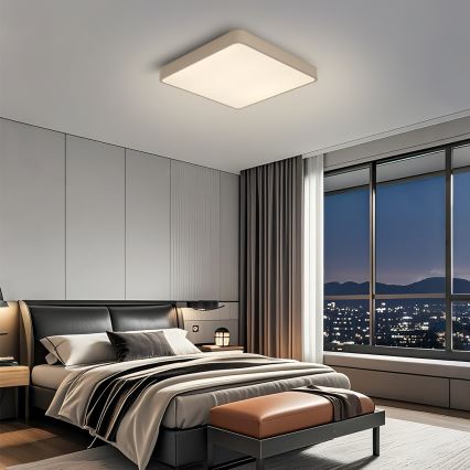 Brilagi - LED-Deckenleuchte POOL LED/48W/230V 3000/4500/6000K 50x50 cm beige