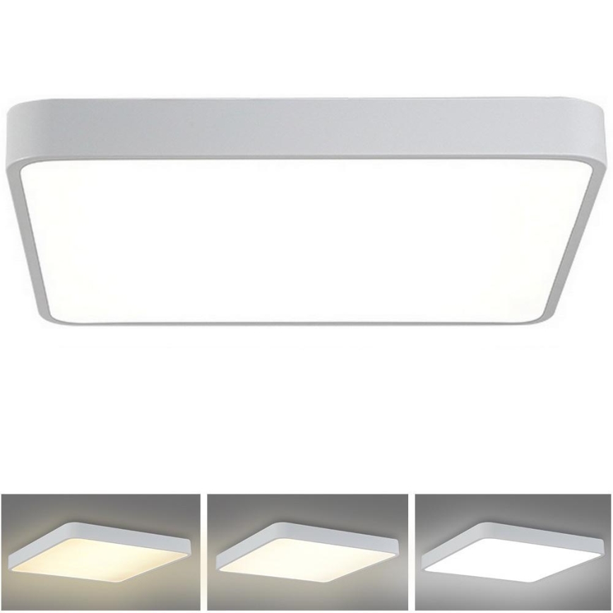 Brilagi - LED-Deckenleuchte POOL LED/48W/230V 3000/4500/6000K 50x50 cm weiß