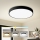 Brilagi - LED-Deckenleuchte POOL LED/60W/230V 3000/4000/6000 K Ø 60 cm schwarz