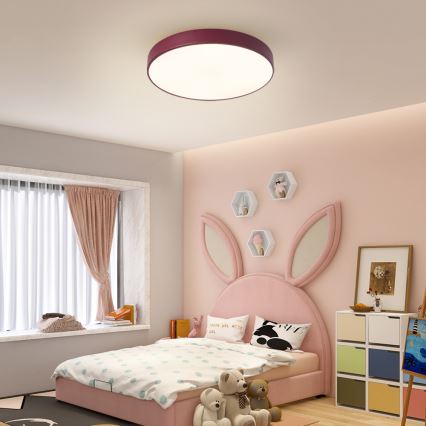 Brilagi - LED-Deckenleuchte POOL LED/60W/230V 3000/4000/6000K Ø 50 cm Burgunderrot