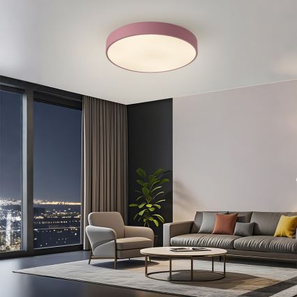 Brilagi - LED-Deckenleuchte POOL LED/60W/230V 3000/4000/6000K Ø 50 cm rosa