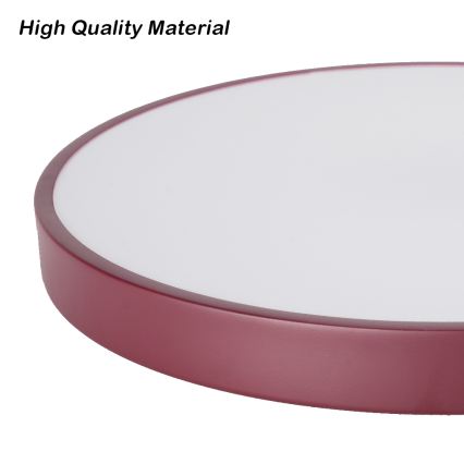 Brilagi - LED-Deckenleuchte POOL LED/60W/230V 3000/4000/6000K Ø 60 cm burgunderrot