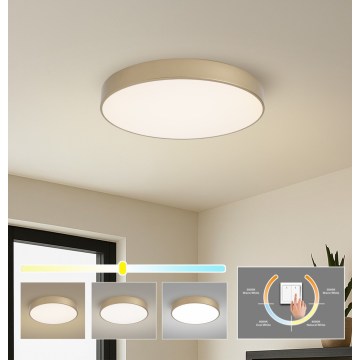 BRILAGI - LED-Deckenleuchte POOL LED/60W/230V 3000/4000/6000K Ø 50 cm goldfarben