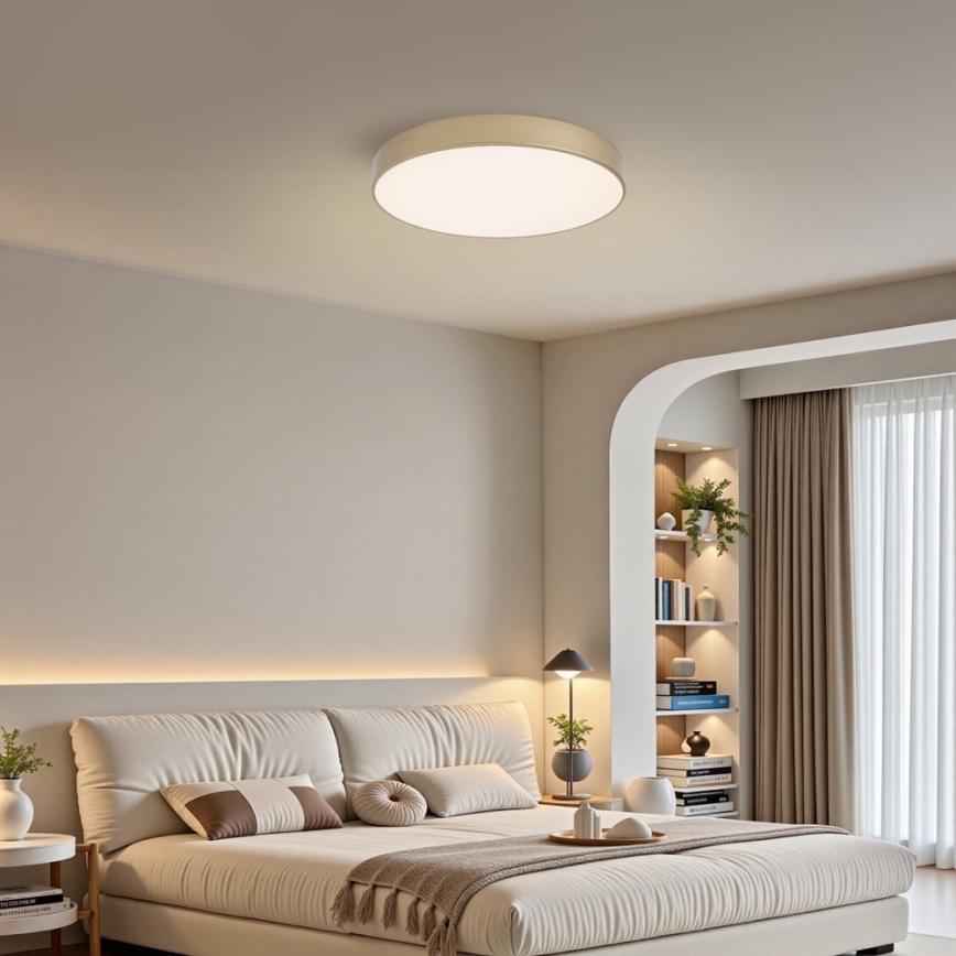 BRILAGI - LED-Deckenleuchte POOL LED/60W/230V 3000/4000/6000K Ø 50 cm goldfarben