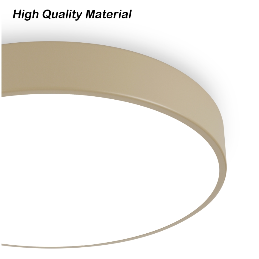 Brilagi - LED-Deckenleuchte POOL LED/60W/230V 3000/4500/6000K Ø 50 cm beige