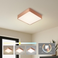 BRILAGI - LED-Deckenleuchte POOL SQUARE LED/36W/230V 3000/4000/6000K 40x40 cm bronzefarben