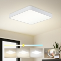 Brilagi - LED-Deckenleuchte POOL SQUARE LED/48W/230V 3000/4000/6000K 50x50 cm weiß