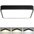 Brilagi - LED-Deckenleuchte POOL SQUARE LED/48W/230V 3000/4500/6000K 50x50 cm schwarz