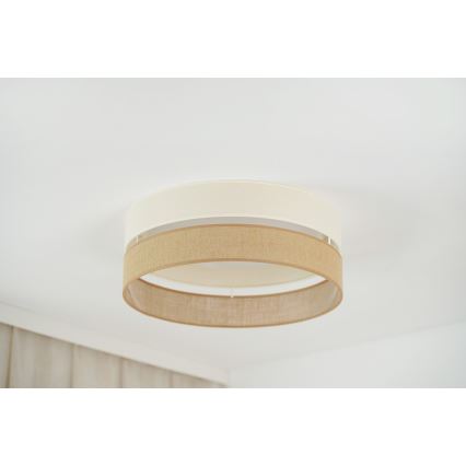 Brilagi - LED-Deckenleuchte ROYAL YUTE LED/24W/230V d 45 cm beige/cremefarben