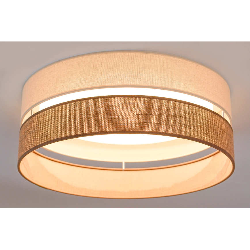 Brilagi - LED-Deckenleuchte ROYAL YUTE LED/24W/230V d 45 cm beige/cremefarben