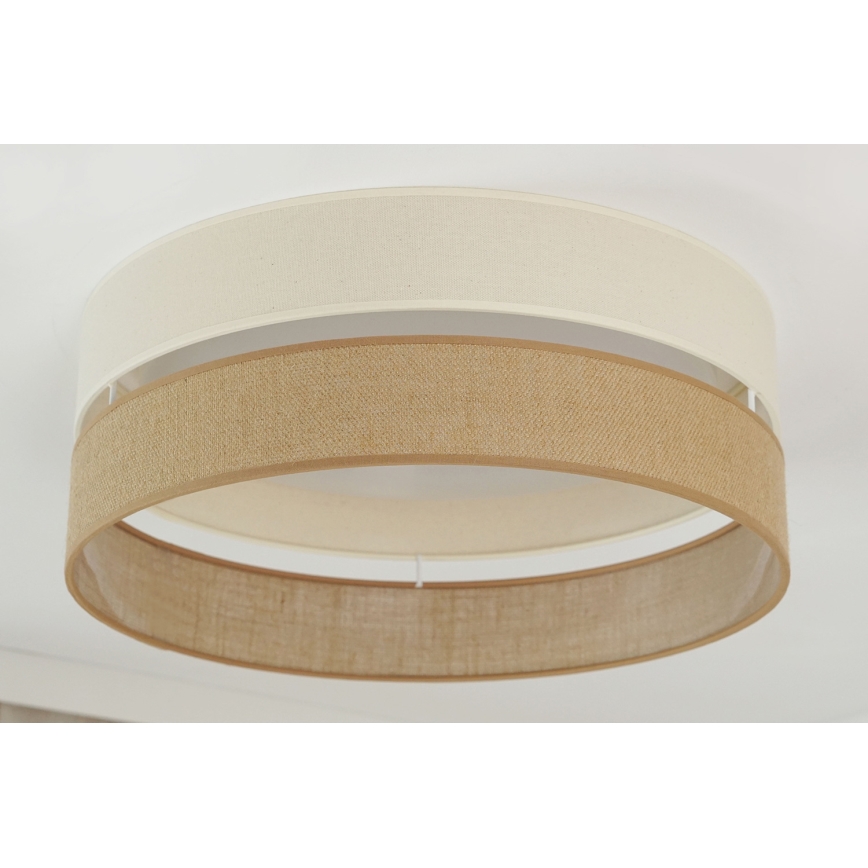 Brilagi - LED-Deckenleuchte ROYAL YUTE LED/24W/230V d 45 cm beige/cremefarben