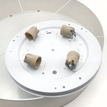 Brilagi - LED-Deckenleuchte SIRIJA 4xE27/60W/230V Ø 60 cm weiß