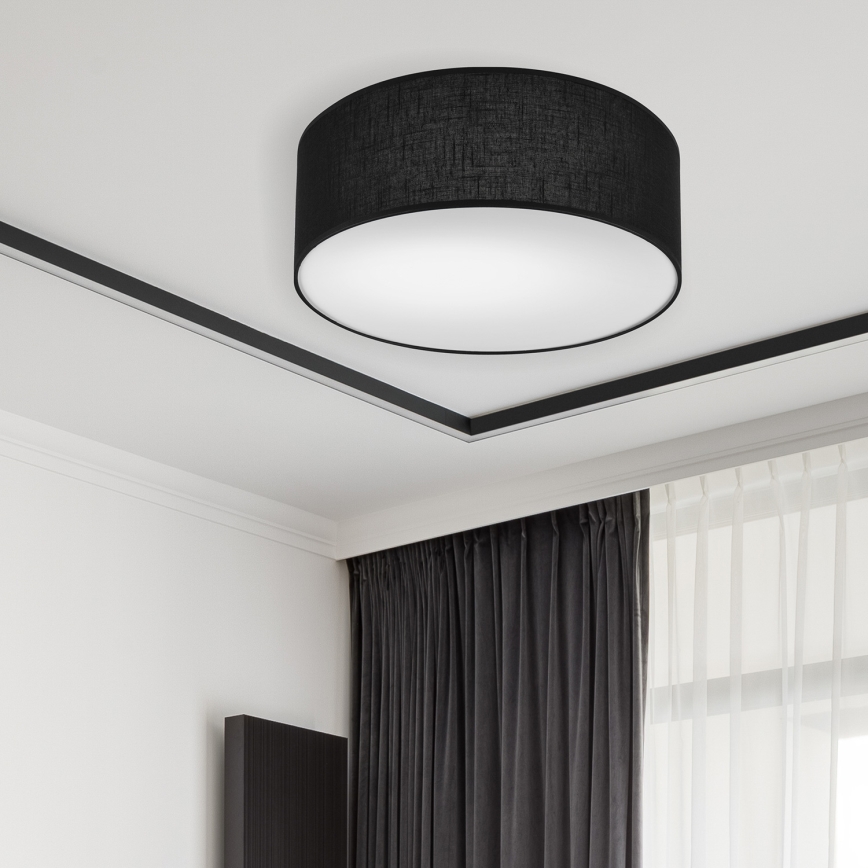 Brilagi - LED-Deckenleuchte SIRIJA LED/12W/230V d 35 cm schwarz