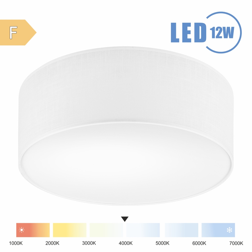 Brilagi - LED-Deckenleuchte SIRIJA LED/12W/230V d 35 cm weiß