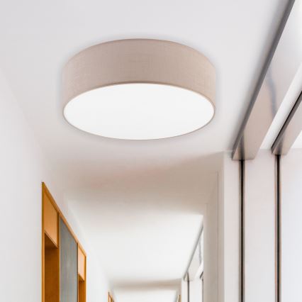Brilagi - LED-Deckenleuchte SIRIJA LED/24W/230V d 45 cm beige