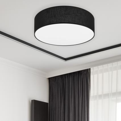 Brilagi - LED-Deckenleuchte SIRIJA LED/24W/230V d 45 cm schwarz