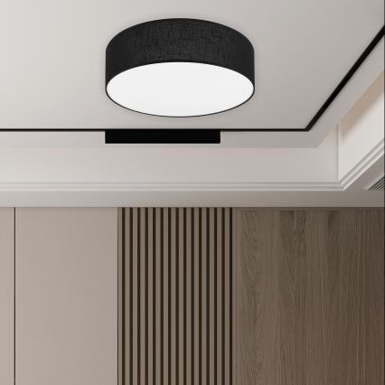 Brilagi - LED-Deckenleuchte SIRIJA LED/24W/230V d 45 cm schwarz
