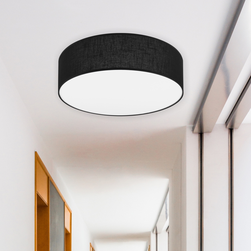 Brilagi - LED-Deckenleuchte SIRIJA LED/24W/230V d 45 cm schwarz