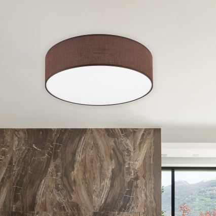 Brilagi - LED-Deckenleuchte SIRIJA LED/36W/230V d 45 cm braun