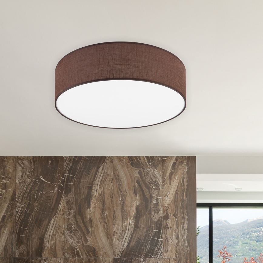 Brilagi - LED-Deckenleuchte SIRIJA LED/36W/230V d 45 cm braun