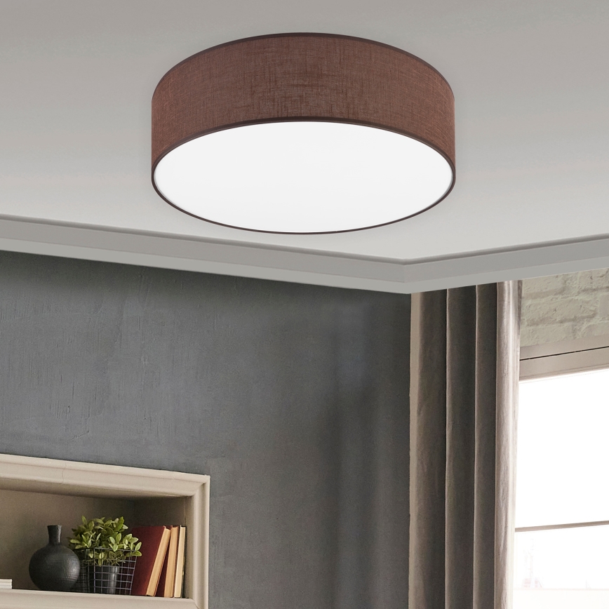 Brilagi - LED-Deckenleuchte SIRIJA LED/36W/230V d 45 cm braun