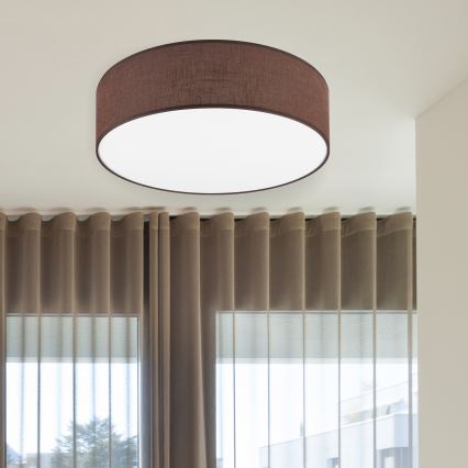 Brilagi - LED-Deckenleuchte SIRIJA LED/36W/230V d 45 cm braun