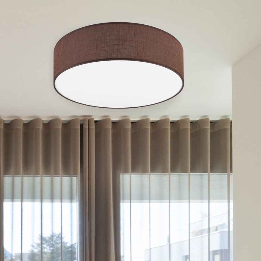 Brilagi - LED-Deckenleuchte SIRIJA LED/36W/230V d 45 cm braun